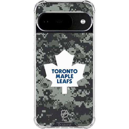 NHL Toronto Maple Leafs Camo Google Pixel 10 Clear Case